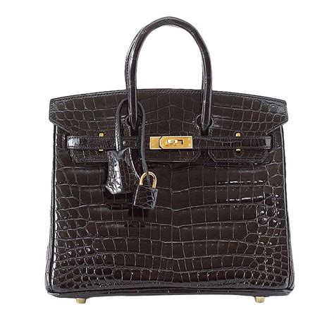 hermes birkin 25cm replica|hermes birkin 25 black crocodile.